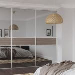 eclipse mirrored sliding wardrobe