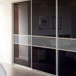 sliding wardobe doors glossed