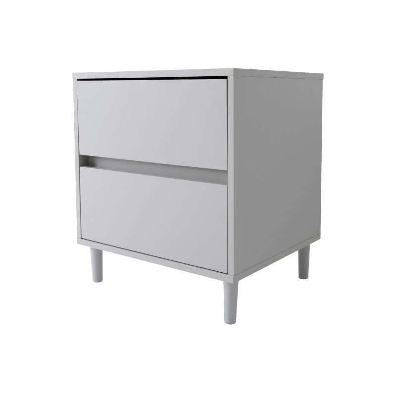 Bedside cabinet Dove grey
