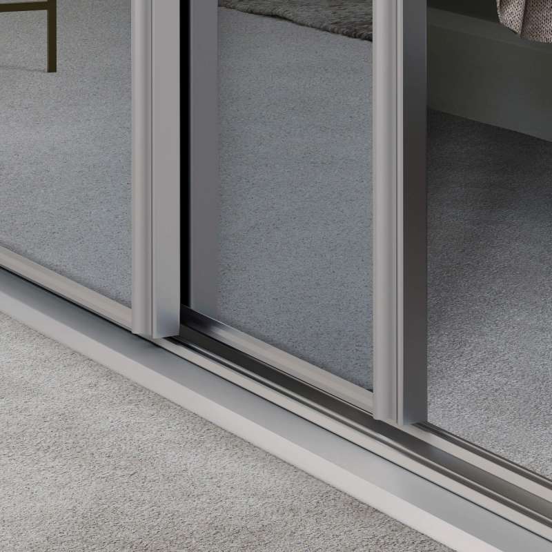 Cashmere Heritage frame with Mirror panel