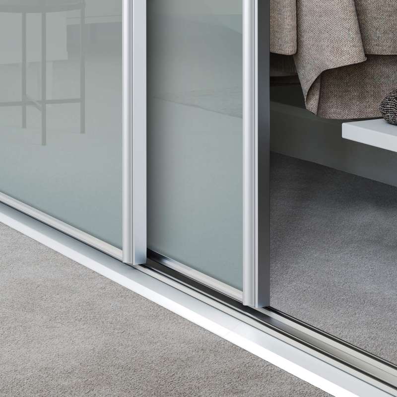 Platinum white Heritage frame with Artic white panel