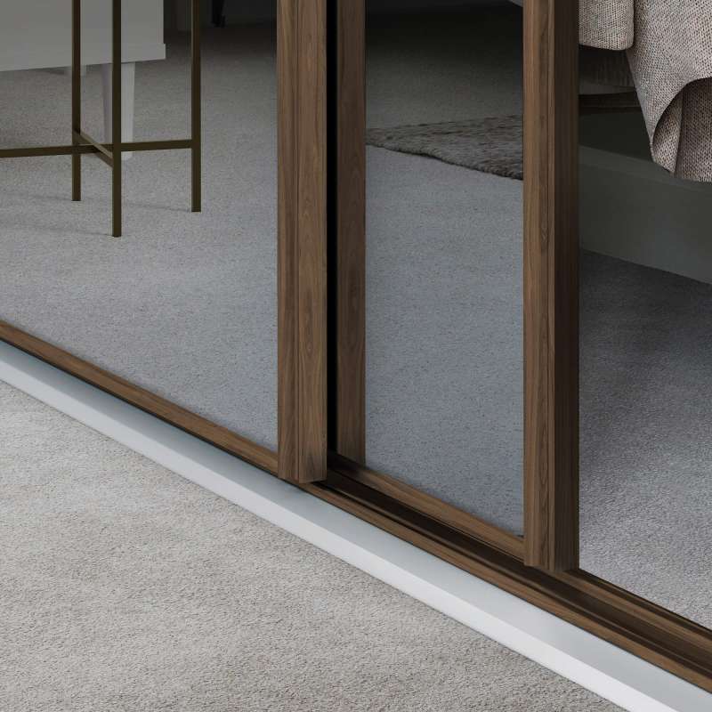 Carini Walnut Heritage frame with Mirror panel